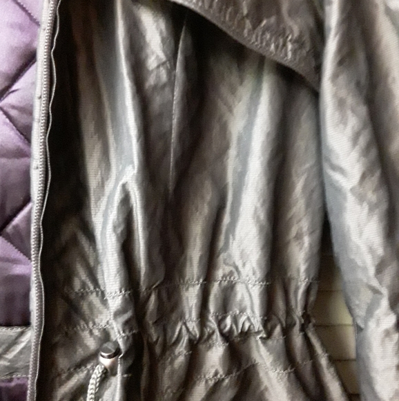 Olive Fur Collar Jacket Shelli Segal Laundry - Picture 8 of 9